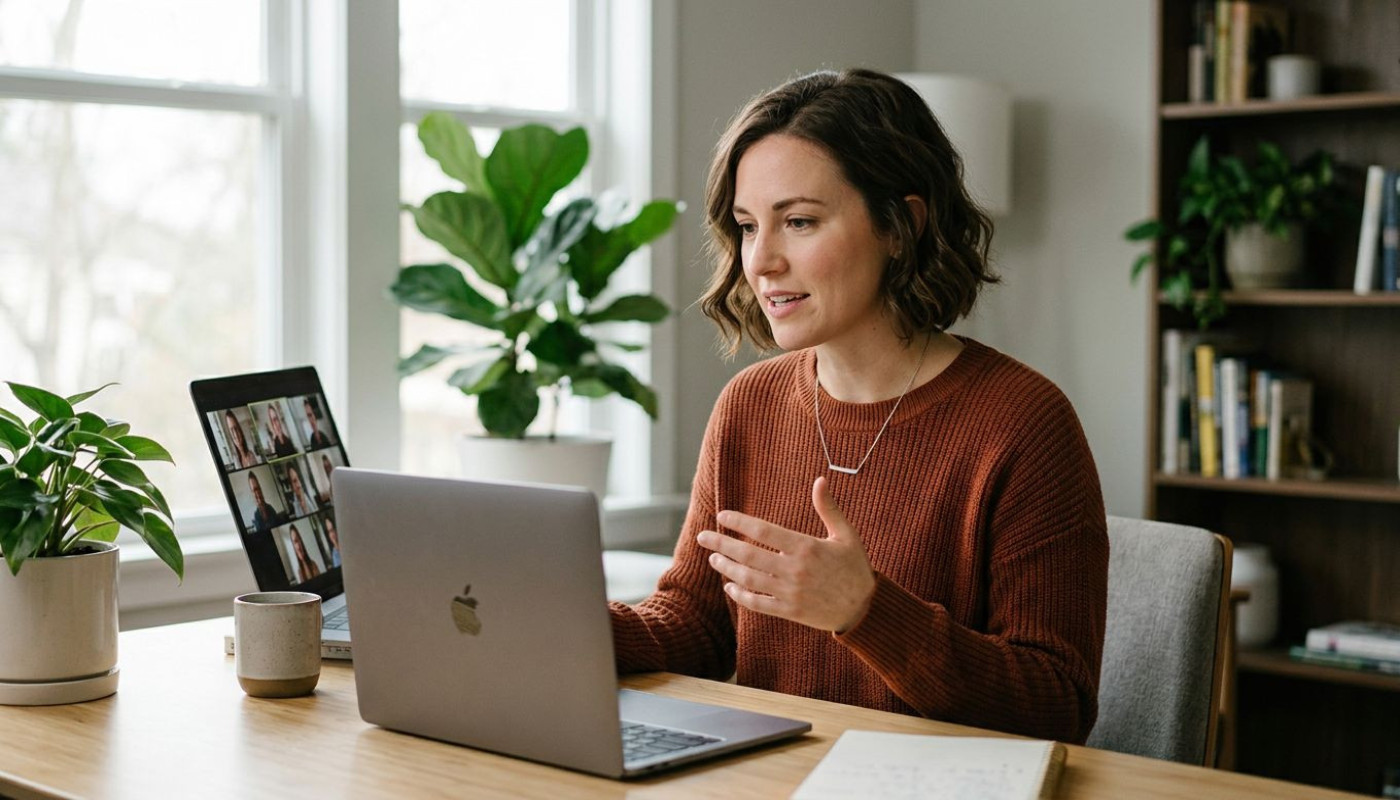 Entretien à distance : comment adapter sa gestuelle et sa voix
