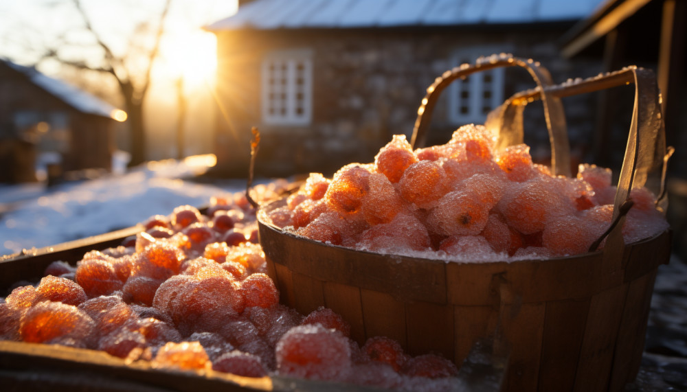 Quel est le processus de fabrication du cidre de glace ?